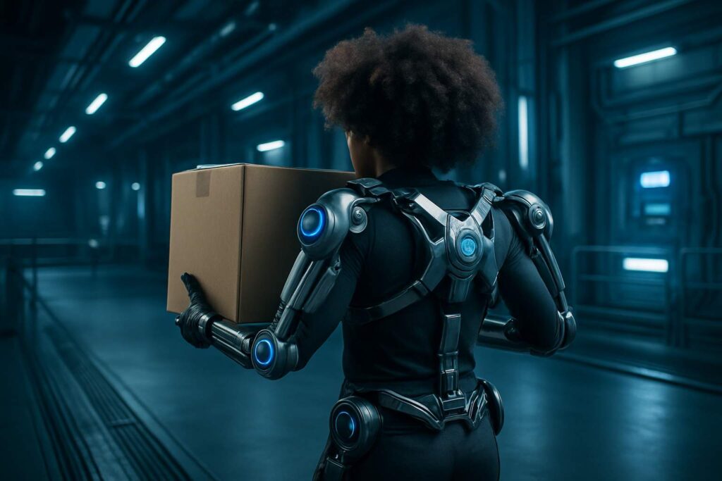 Exosquelette de travail 