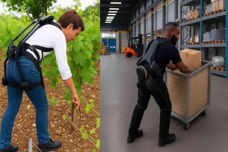 réglage exosquelette