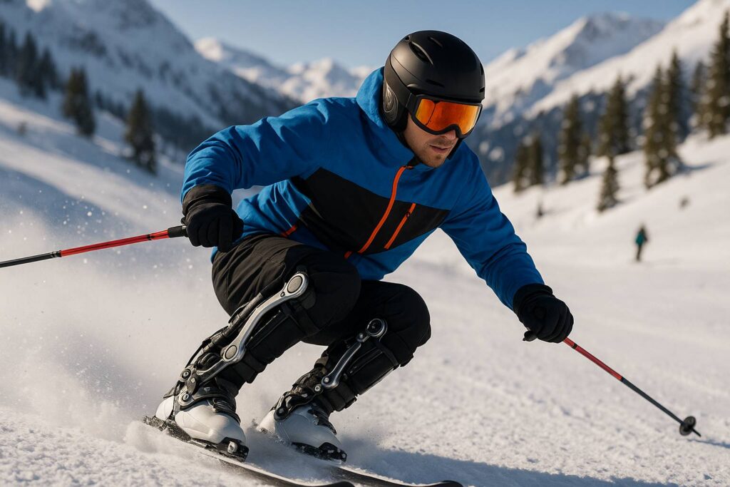 Comparatif exosquelettes ski Mojo Againer Hypershell