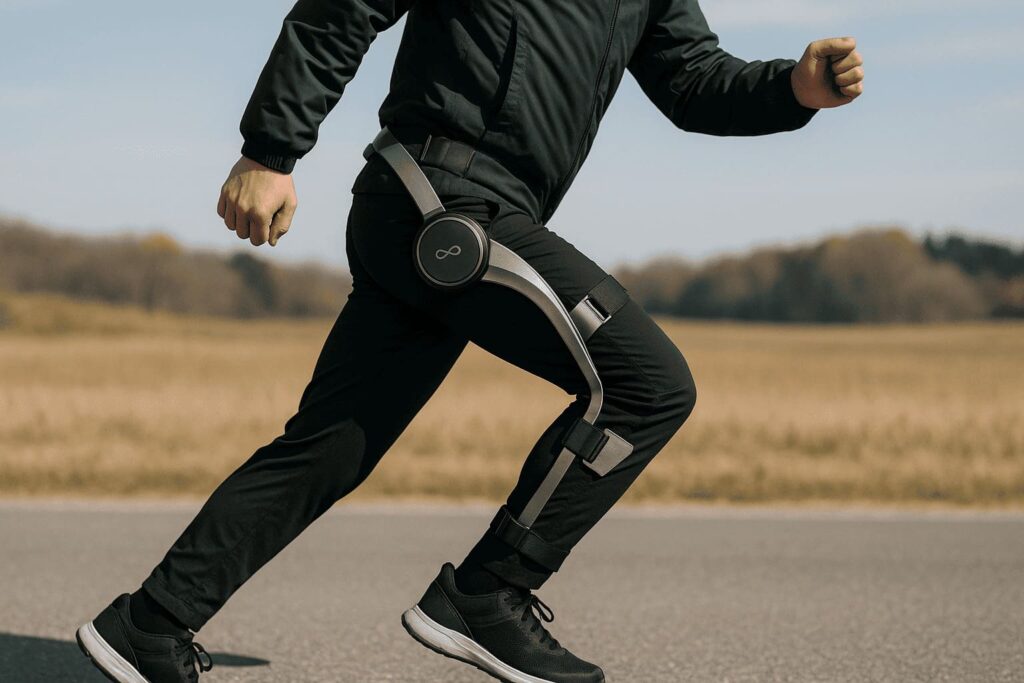 Exosquelette de course