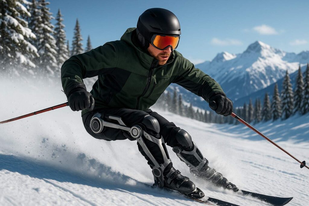 exosquelette de ski