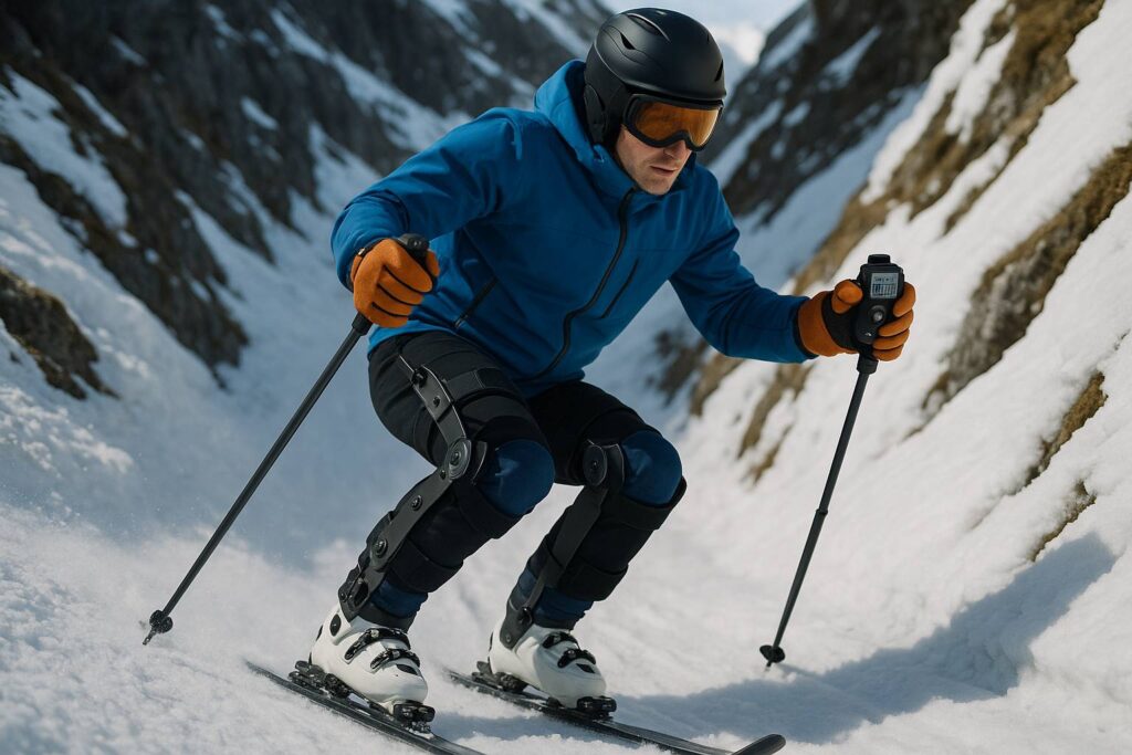 Exosquelette de ski