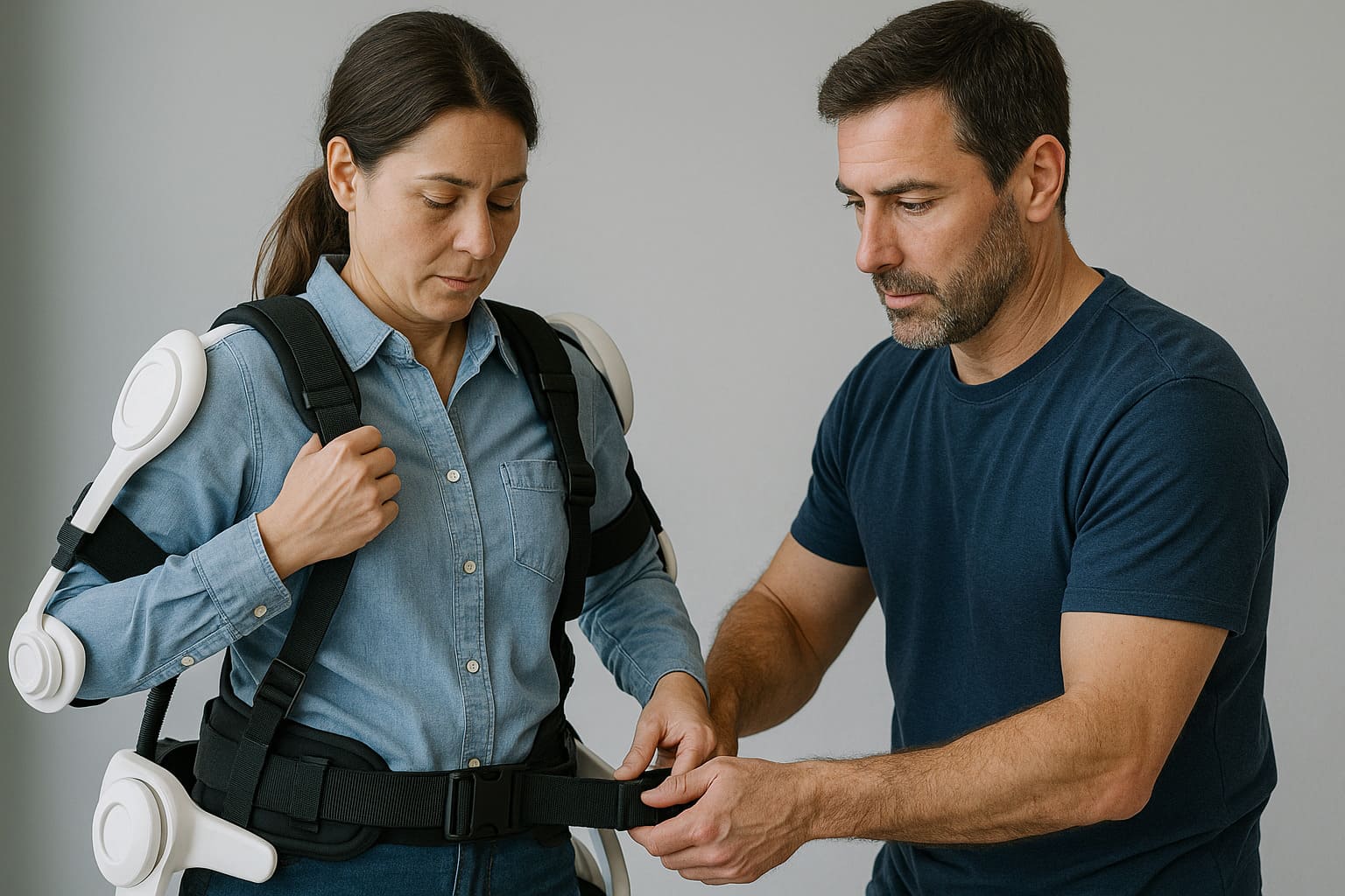 Comment s’adapter à un exosquelette