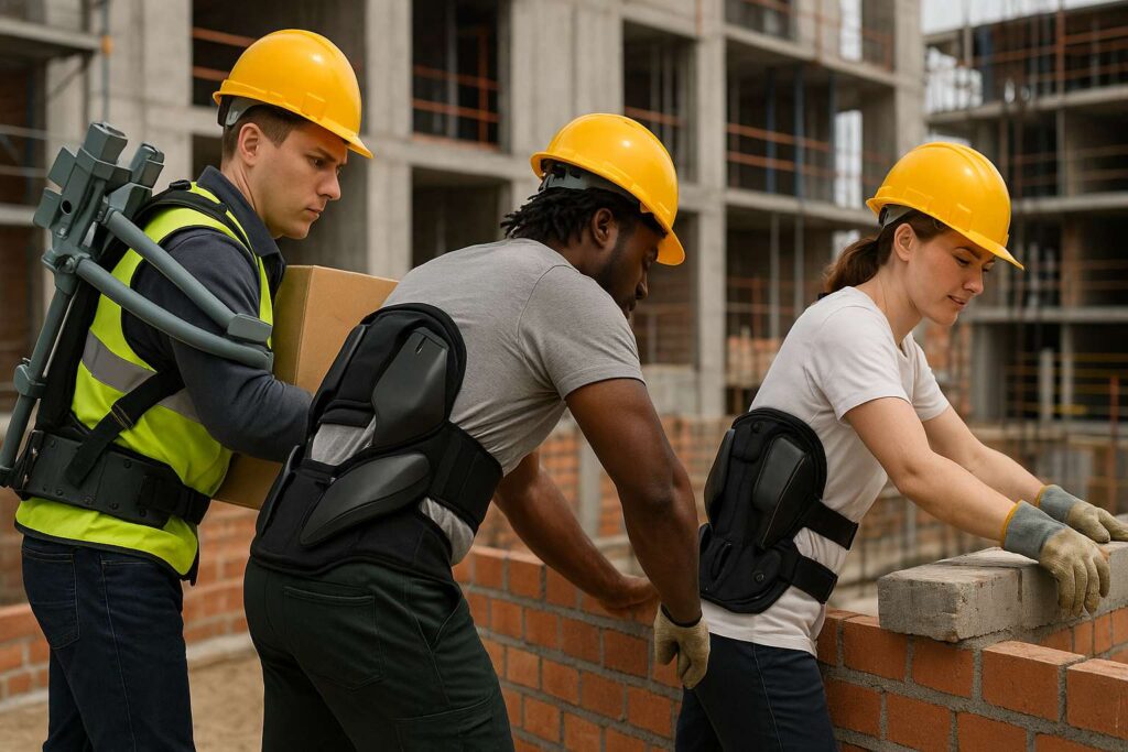 Avantages des exosquelettes BTP