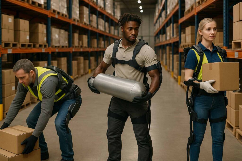 Exosquelette industriels et logistiques