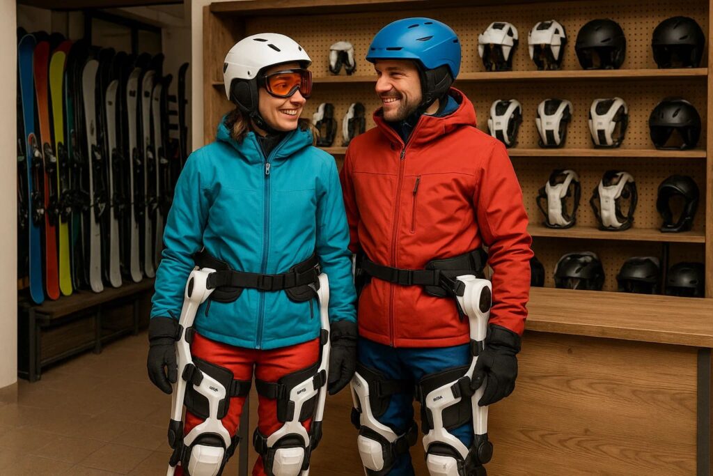 exosquelette ski