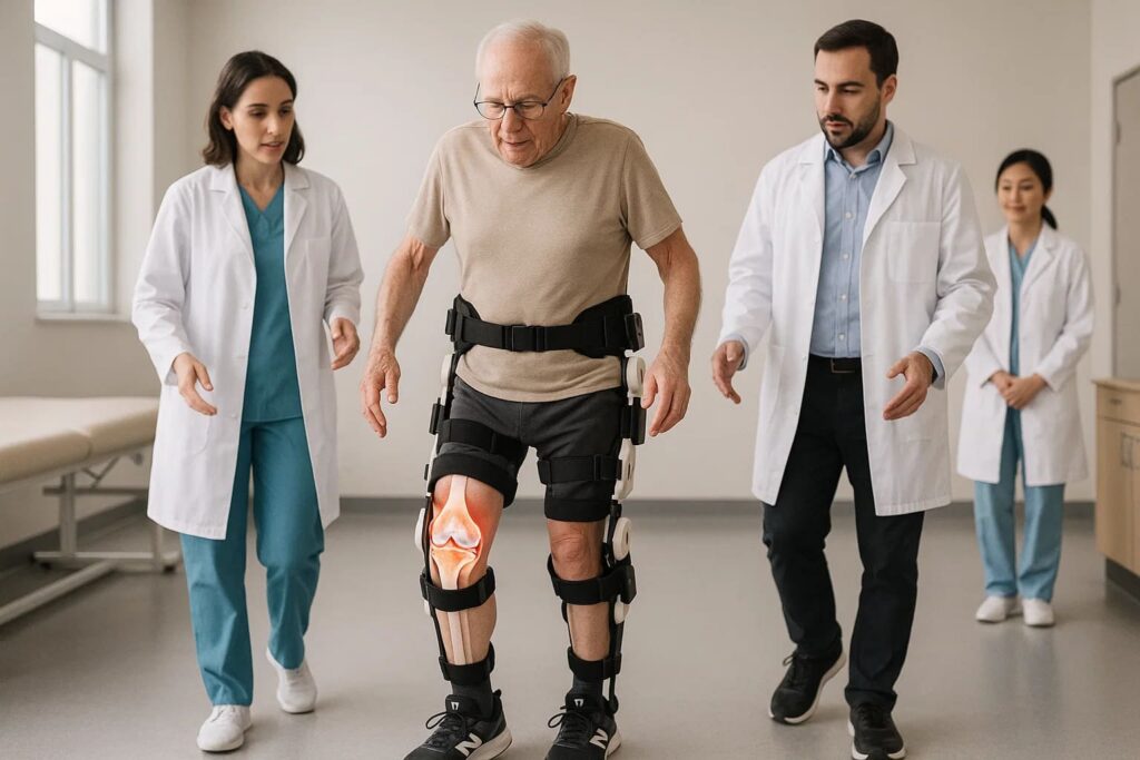exosquelette pour l'arthrose du genou